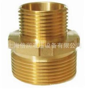 铜接头双头外螺牙纹铜外双丝DM25 20B变接径头4分转6分