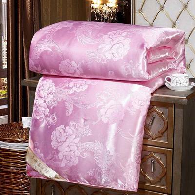 高0588端蜘蛛花被被贡缎提花子夏春秋冬被人双单人学生宿舍被被子