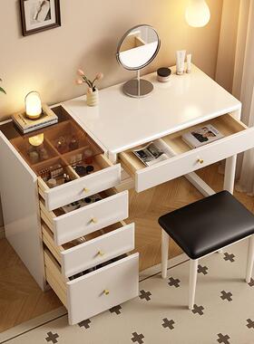 7T妆全实木小户型梳收妆台纳柜斗一体迷你柜梳桌简约现代卧PDZ室