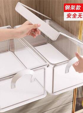 ?衣YJX服收箱带盖家用可水纳洗分衣柜层整理盒放衣物裤子艺布折叠