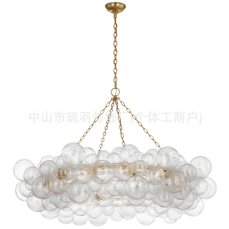 设计师款VC客厅吊灯现代美式