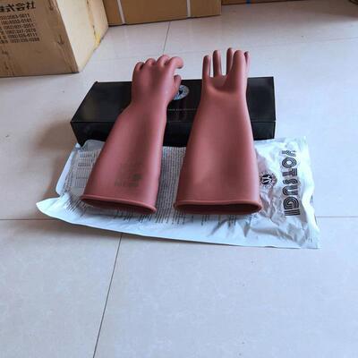 防护手套3橡胶绝0缘手套kv011带电触手套S100S13610Y防电Y手动工