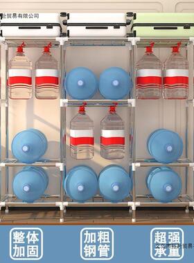 简易衣柜出钢租房用卧OJZ室组家装架柜钢管子加粗加固收纳衣橱耐