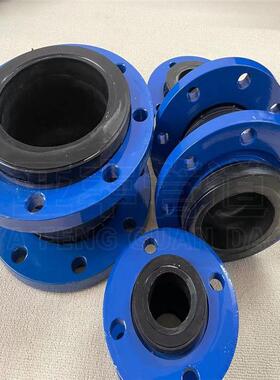 国标型DN40减0单球体连接KT可曲挠软法兰式弹性GSE震接头补偿X器