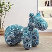 小马椅网红创意椅意DOM子亲子儿童凳卡可爱动座椅沙发客厅物创通