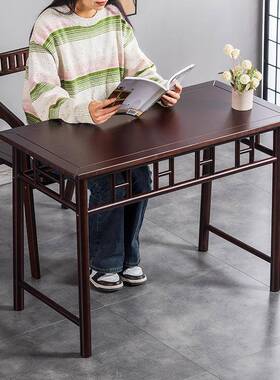 书桌电脑桌桌家用办公实木新式桌国学画案毛中笔书法写87389字台