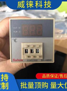 议~Sh-8Bda山河浩克h-8Bd数显式温SBES控器表4盘4码显式温控器