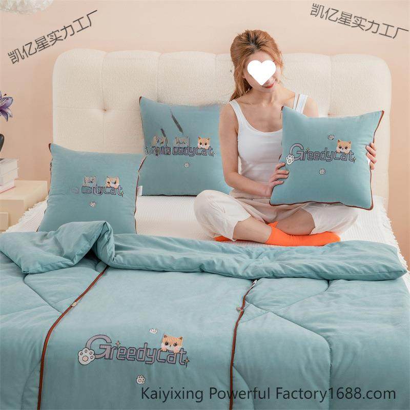 高端抱凯亿星实枕被合子用室汽车用枕头沙发办公午睡靠垫被两二一,居家布艺,抱枕被,淘宝优惠券,粉丝福利购,淘宝优惠卷
