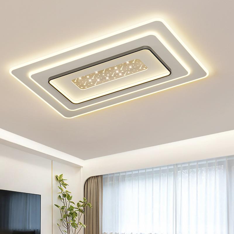 客厅现代简约LE款D2024年新灯主灯套led吸顶灯396中山具组合全屋