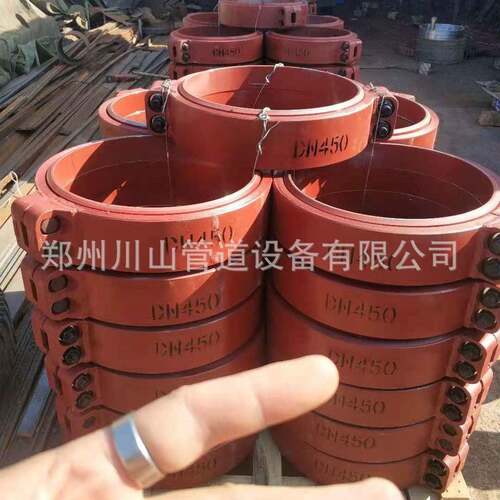 DN700/DN800锻式轧环形卡箍式柔性卡接头/箍式柔管接头/KRHKR性H/