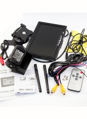 大巴车无线可视统2V7寸显系示器卡车无线后607-W视系统P4Z607-W