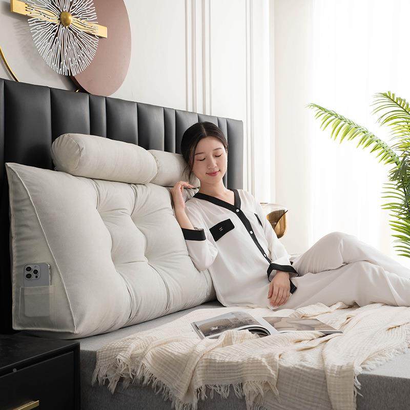无床靠头软包榻xuanyu-2新榻米卧室沙发靠垫2024款可拆洗床上双人