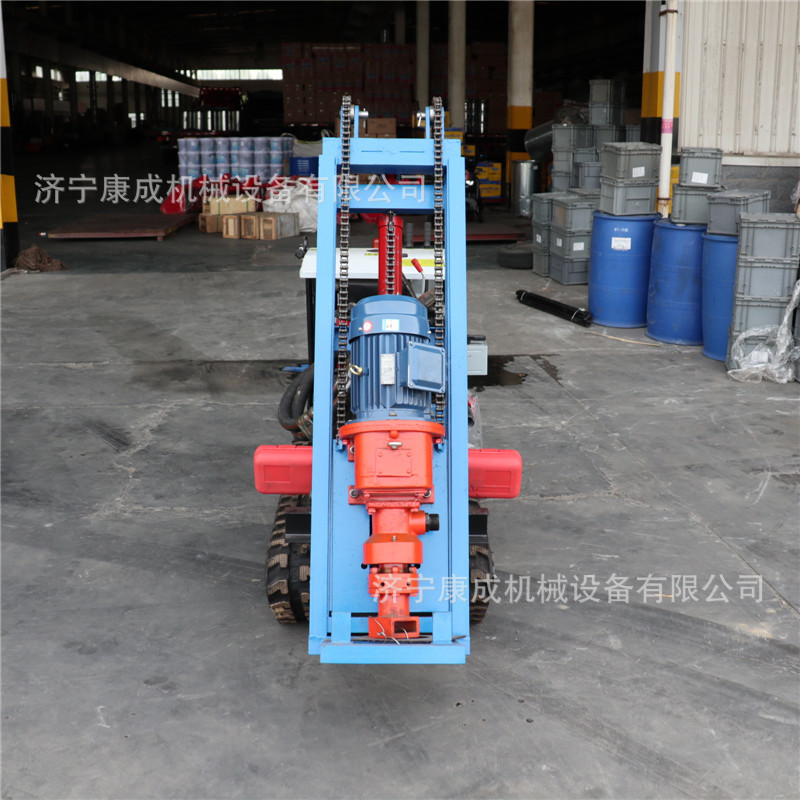 路桥工程履带式便携潜孔钻机