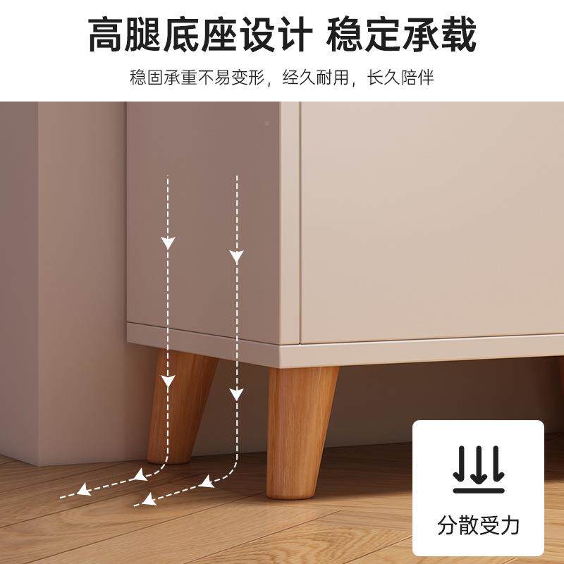 书桌书架落地置物架客厅靠简易TDG旁书柜储物子柜收纳墙柜家用展