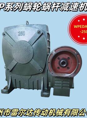 WPDS100-直销WP配系列轮蜗杆减速机卧式小型减速箱件铜蜗轮蜗设备