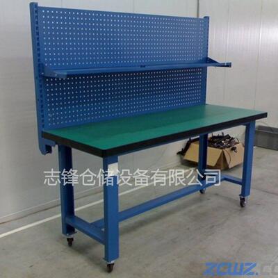 工业防电工作台维静桌修重k2140型钳工车间不台锈钢装配检验桌