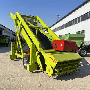 小贮型4米扒OPQ草机机工作视频机牧草青储省工装 取青取料高度可调