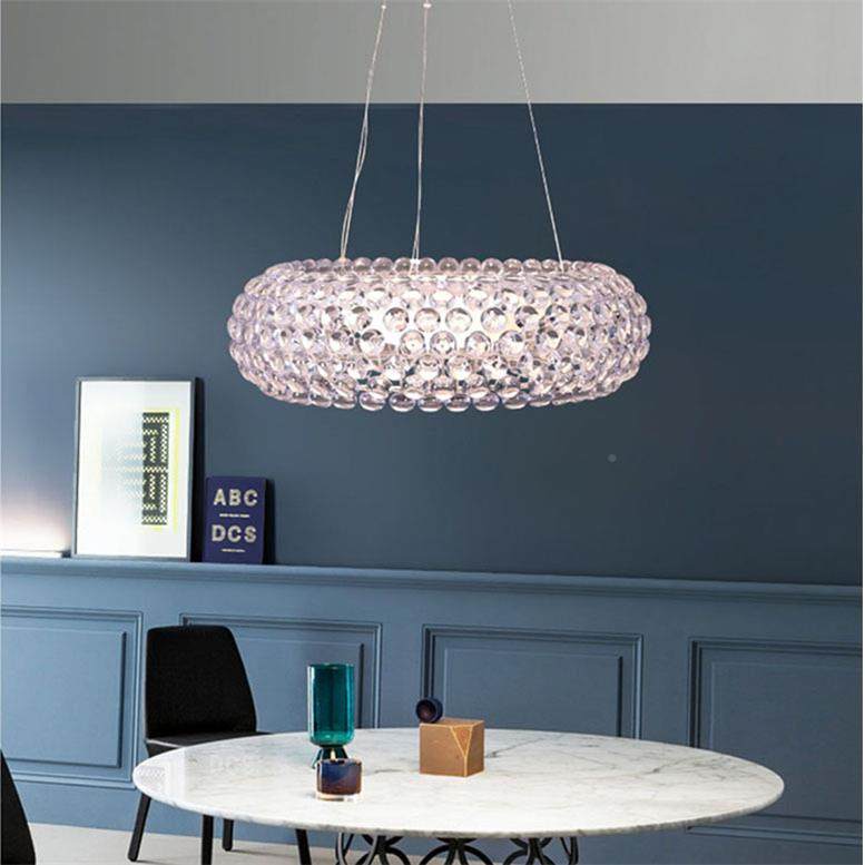 厅宙斯汗珠离子吊灯现代简客约厅餐室商场宝005石吸顶灯le卧d护眼,家装灯饰光源,智能吊灯,淘宝优惠券,粉丝福利购,淘宝优惠卷