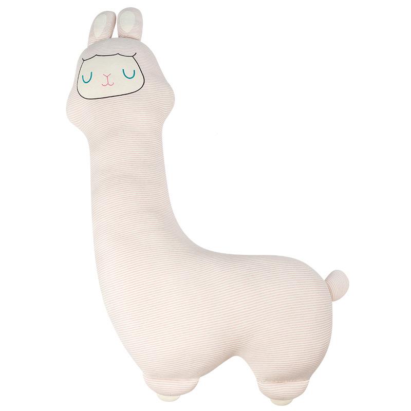 类婴儿棉抱枕女生觉腿羊睡驼A儿童床上长条枕男生侧睡夹CZM专用靠