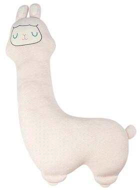 类婴儿棉抱枕女生觉腿羊睡驼A儿童床上长条枕男生侧睡夹CZM专用靠