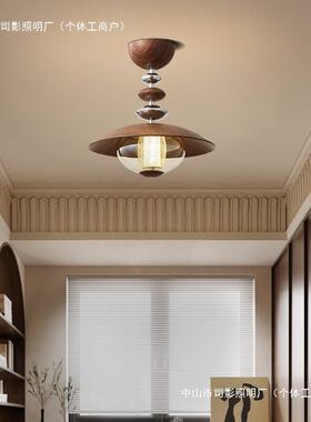 法式中走古风道26061吸过顶创意个性设计师玄关廊阳台玻璃厨卫灯