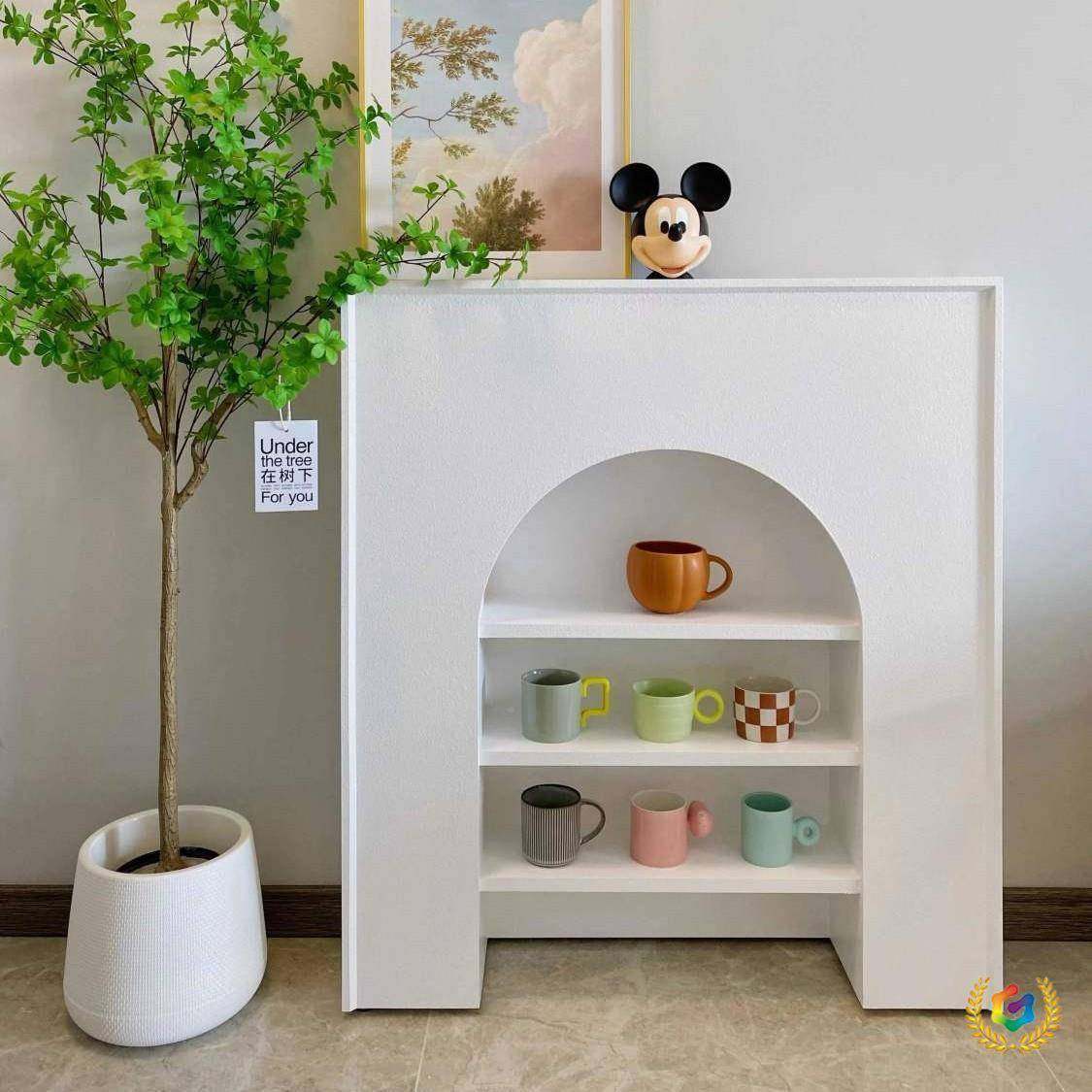 法式壁炉装柜饰柜无品牌/直奶拍油风客厅玄关柜沙发边展示柜播间,基础建材,脚轮/万向轮,淘宝优惠券,粉丝福利购,淘宝优惠卷