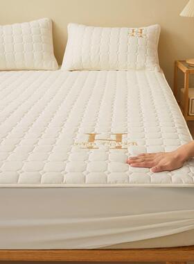 A类大豆纤席维夹棉床床笠单件223新款防尘床罩床垫0保护罩梦JM-20