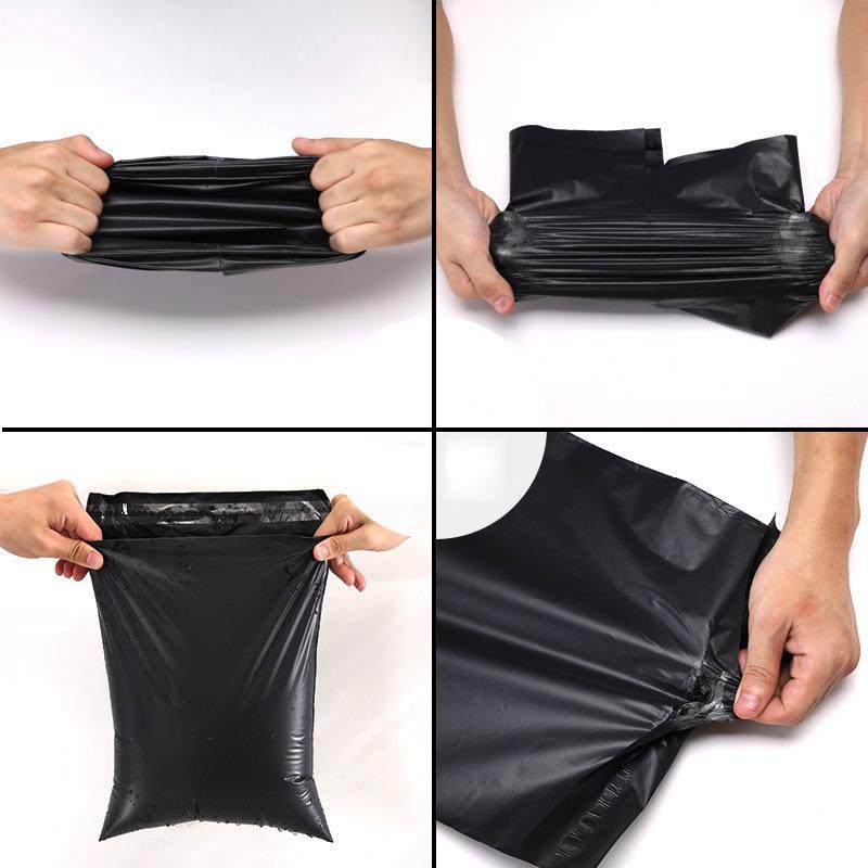 现货打袋包电包商黑色快递FJB包装袋黑色快递袋子防水裹包袋邮