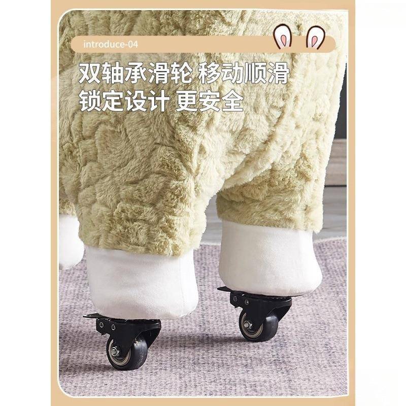 驼坐椅玩偶坐凳见详情网红座椅人孩带子凳子成人款大号客大厅滑轮