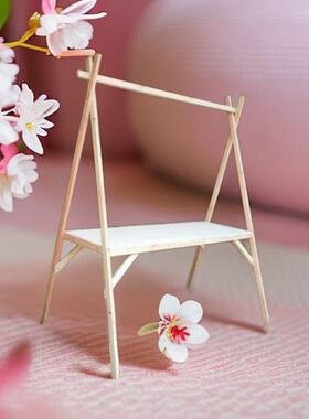 新款实户木动展示架移市摊位BCU架折叠式外网红促销摆摊架子集可