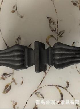 铁艺铸铁装饰扶葫芦欧式连简约风楼梯手护栏栅FIB栏花格瓶葫芦接