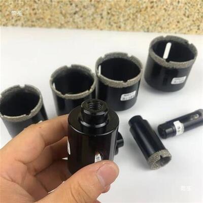 大石石开WBF孔器角英磨机干打理钻头鹅卵石打孔玻化砖材石石