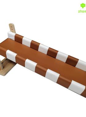 曼婴儿行槽宝杜腹爬YHF槽出口加厚爬行爬垫滑梯软体台阶三角宝坡