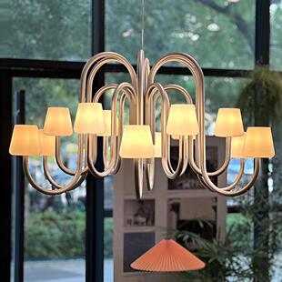 丹麦H864AYApollo挑Chnadeli计er中古设师别墅空客厅餐厅楼梯吊灯