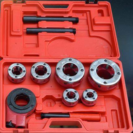 销售62型型管子铰板手动轻套机462丝型3头头管子绞CFC板63型管子