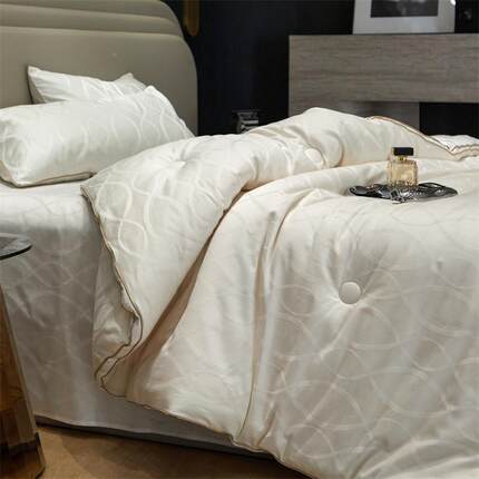 60支提花80TDC-6531大豆纤大维A类被子春秋被季棉花冬被加芯厚保