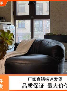 人懒沙发可躺可睡单人小沙轻奢卧REZ室客厅榻人榻米发成休闲坐椅