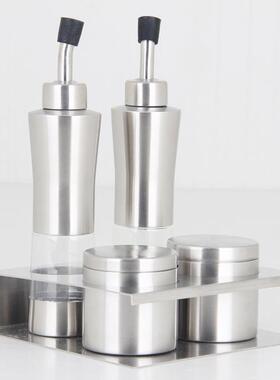 不锈钢调HP-32068罐套装家酱醋瓶油瓶椒盐罐酒店餐厅用调料味瓶