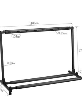 他展架7MCA组器多头琵琶吉琴架7组电吉他展架示7头乐参展排架架子