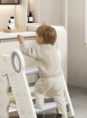 宝宝洗手台阶凳脚儿童垫婴幼凳儿洗ESV脸楼梯洗漱凳台踩脚踏折叠