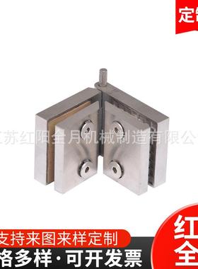 304不锈钢璃夹合133273金玻80度玻璃门页铰链隔断五淋浴房配件玻