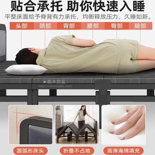 叠简床折用易床成人出租SS-260房宿舍结实耐用铁床办公室午家休床
