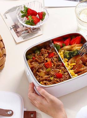 FH-A18车载热饭盒大便容量热家用免注加水电热自带保温加热携式电