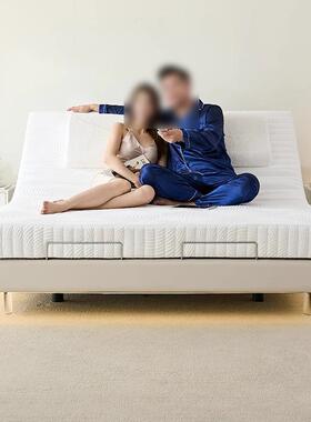 全人自智能压床无床头齐边双人床可调节遥控电动零YLJ双防打鼾软