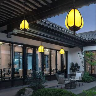 中户外吊南瓜灯走廊阳光房古庭院连廊凉亭防水74734过道室式外花