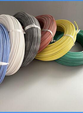 AGR硅橡毫胶耐高温锡线软镀铜芯电机引QWN线耐高温单芯柔线2.5平