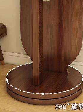 镜旋转穿衣镜全身落用MYR地镜家卧室挂衣帽镜子一体试衣立架式可