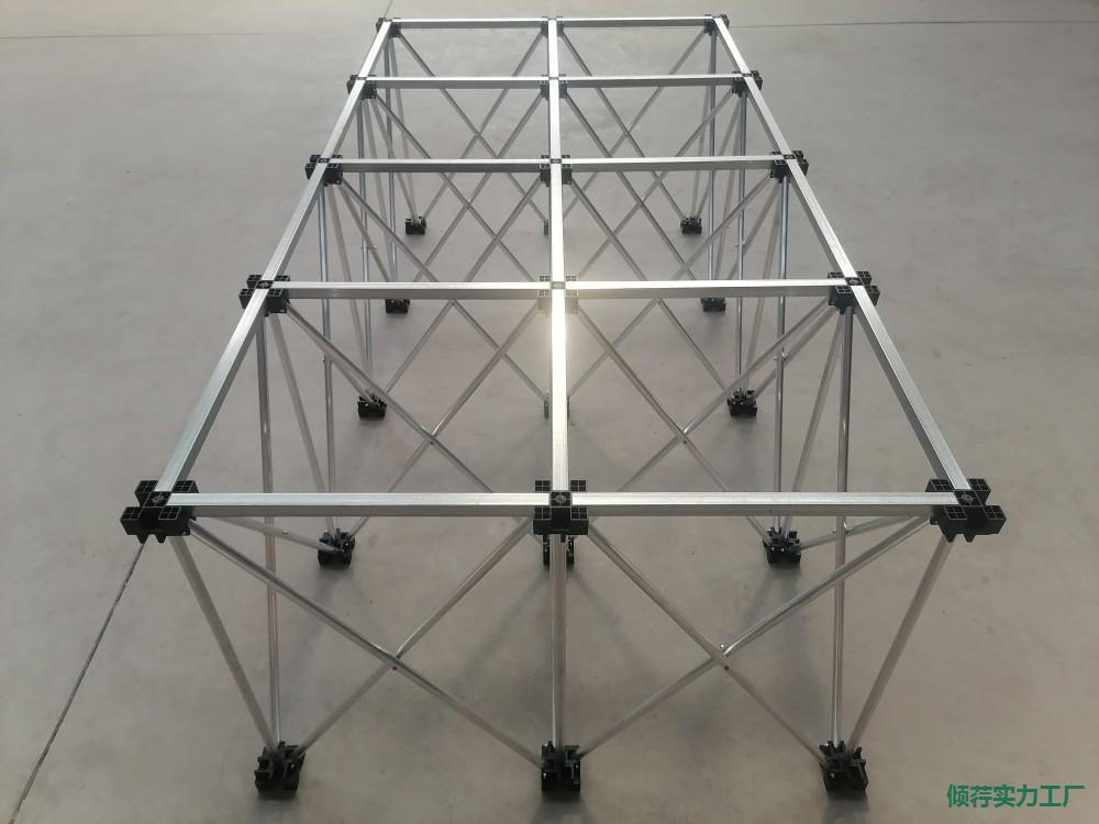 平台切割木工岩板工作台玻璃铝合金伸缩台陶瓷锯蜘蛛轨道切割腿
