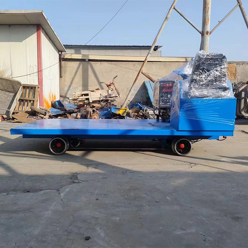 超长电动火车轨道轨道车小型工具车巡检载重量铁路运输车大续航