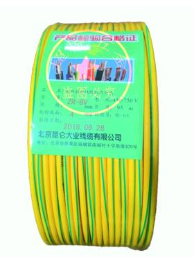 朝京阳昆仑电线阻燃1ICC.52.546平北方家用单股芯硬股线多软电线